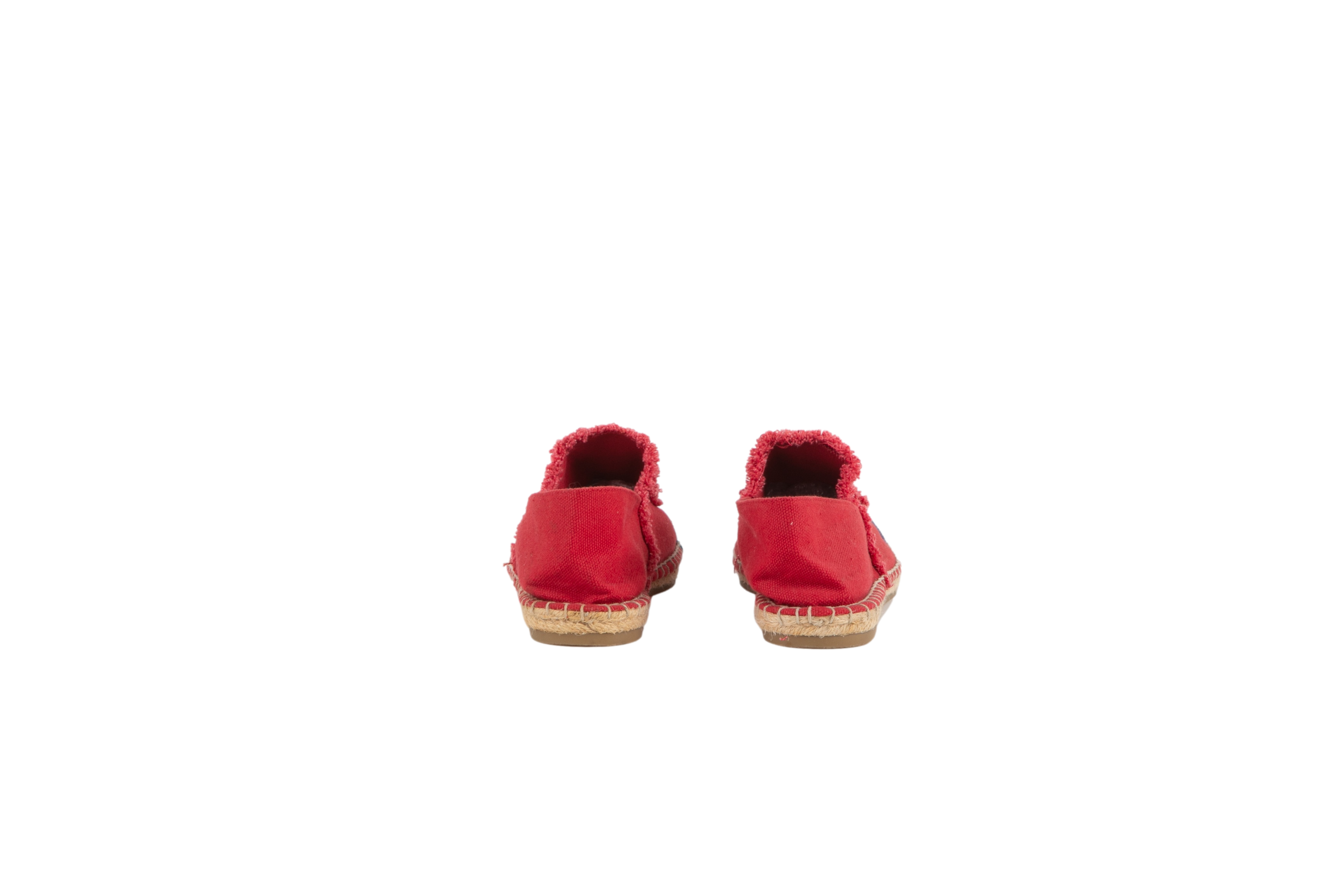 CHANEL ESPADRILLE RED