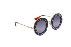 GUCCI ROUND L'AVEUGLE HOTSELL BLACK