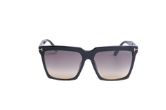 TOM FORD SABRINA SQUARE GRADIENT BLACK