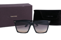 TOM FORD SABRINA SQUARE GRADIENT BLACK