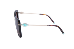 TIFFANY & CO SQUARE TORTOISE T LENSES GRADIENT BROWN