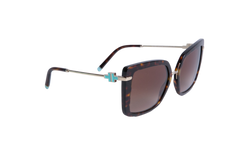 TIFFANY & CO SQUARE TORTOISE T LENSES GRADIENT BROWN