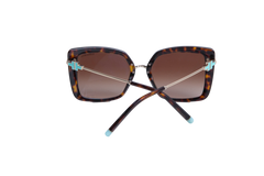 TIFFANY & CO SQUARE TORTOISE T LENSES GRADIENT BROWN