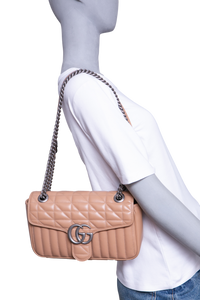 GUCCI GG MARMONT ARIA SMALL BEIGE