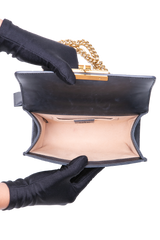 GUCCI PADLOCK GUCISSIMA SMALL BLACK
