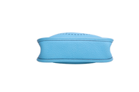 HERMÈS MINI EVELYNE CLEMENCE TURQUOISE