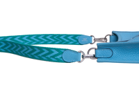 HERMÈS MINI EVELYNE CLEMENCE TURQUOISE