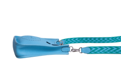 HERMÈS MINI EVELYNE CLEMENCE TURQUOISE