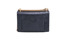 GUCCI PADLOCK GUCISSIMA SMALL BLACK