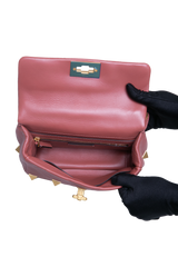 VALENTINO ROMAN ROCKSTUD SMALL COGNAC
