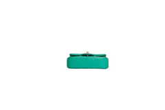 CHANEL EXTRA MINI SF LAMBSKIN GREEN