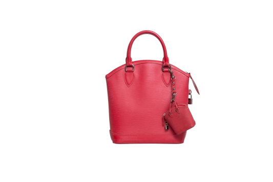 LV EPI LOCKIT VERTICAL BAG RED