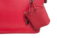 LV EPI LOCKIT VERTICAL BAG RED