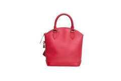 LV EPI LOCKIT VERTICAL BAG RED