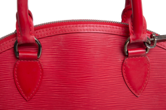 LV EPI LOCKIT VERTICAL BAG RED