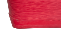 LV EPI LOCKIT VERTICAL BAG RED