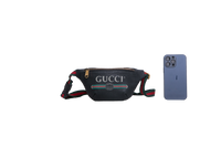 GUCCI POCHETTE LOGO PRINT SMALL BLACK