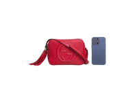 GUCCI SOHO DISCO BAG RED