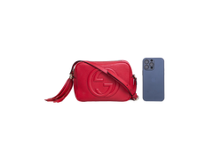 GUCCI SOHO DISCO BAG RED