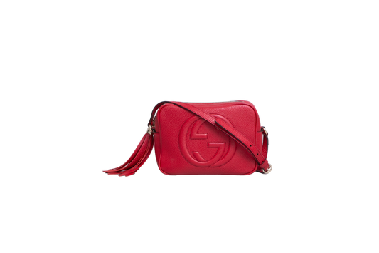 GUCCI SOHO DISCO BAG RED