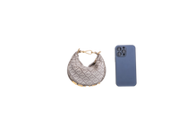 FENDI FENDIGRAPHY NANO TERCIOPELO FF GRIGIO