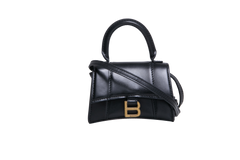 BALENCIAGA HOURGLASS MICRO BLACK