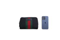 GUCCI FANNY CANVAS BLACK E WEB