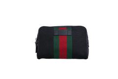 GUCCI FANNY CANVAS BLACK E WEB