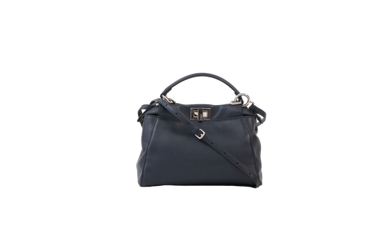 DESAPEGO ANNA FASANO FENDI PEEKABOO MINI NAVY