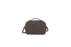 LOUIS VUITTON SAINTONGE FRINGE MONOGRAM BLACK