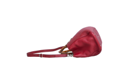 GUCCI TOTE LARGE SHOPPER BAMBOO HANDLE RED