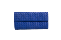 BOTTEGA WALLET LONG INTRECCIATO ROYAL