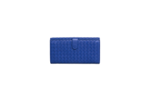 BOTTEGA WALLET LONG INTRECCIATO ROYAL