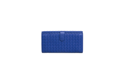 BOTTEGA WALLET LONG INTRECCIATO ROYAL
