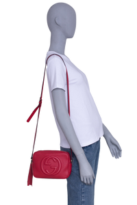 GUCCI SOHO DISCO BAG RED