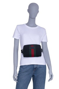 GUCCI FANNY CANVAS BLACK E WEB