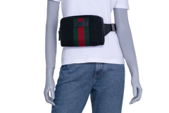 GUCCI FANNY CANVAS BLACK E WEB