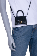 BALENCIAGA HOURGLASS MICRO BLACK