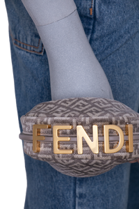 FENDI FENDIGRAPHY NANO TERCIOPELO FF GRIGIO