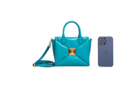 VALENTINO ONE STUD ULTRA MARINE GREEN