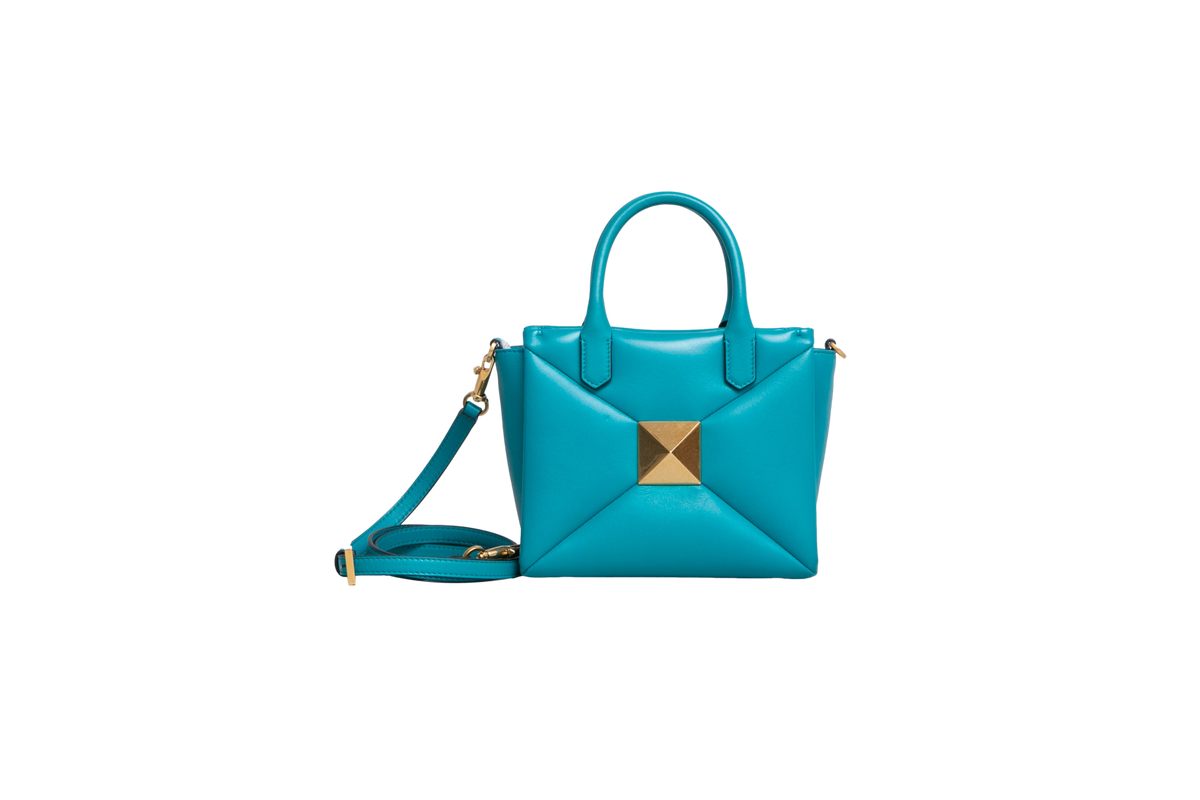 VALENTINO ONE STUD ULTRA MARINE GREEN