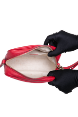 GUCCI SOHO DISCO BAG RED