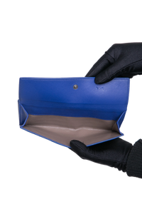 BOTTEGA WALLET LONG INTRECCIATO ROYAL