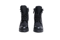 PRADA BOOT RE-NYLON SPAZZOLATO BLACK - 37 1/2 BR