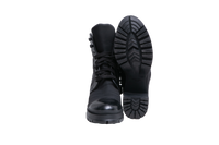 PRADA BOOT RE-NYLON SPAZZOLATO BLACK - 37 1/2 BR