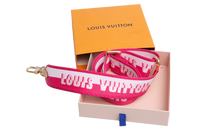 LV ALÇA JACQUARD NEVERFULL BB PINK PEONY