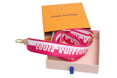 LV ALÇA JACQUARD NEVERFULL BB PINK PEONY