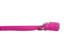 DIOR LADY DIOR MICRO LAMBSKIN CANNAGE PINK