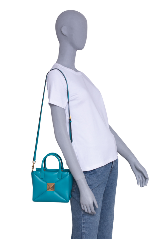 VALENTINO ONE STUD ULTRA MARINE GREEN