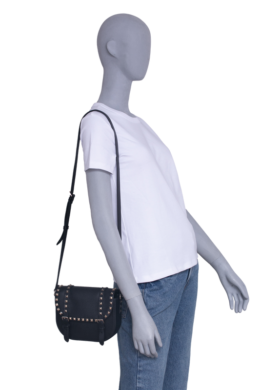 VALENTINO SMALL ROCKSTUD BLACK
